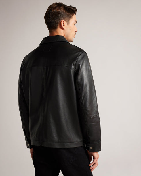<P>Leather Shacket</P>